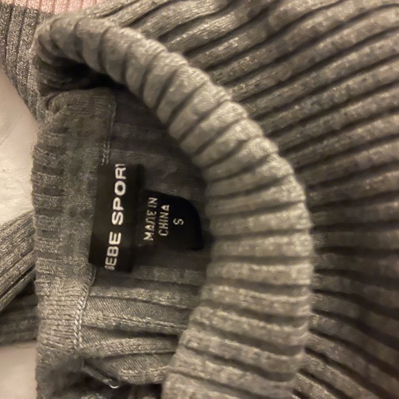 Two Vintage Bebe sweaters red and grey Small and Med - Picture 7 of 13